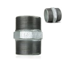 hexagon nipple 280 threaded malleable iron pipe fittings